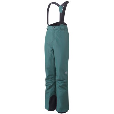 CRIVIT Chlapecké lyžařské kalhoty zelená/pruhovaná