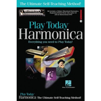 Play Harmonica Today! Complete Kit noty na harmoniku +CD/DVD