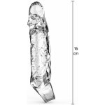 ToyJoy Get Real Extension Sleeve Medium clear prodlužovací návlek na penis – Zboží Dáma