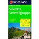 Silvretta Verwallgruppe Série turistických map
