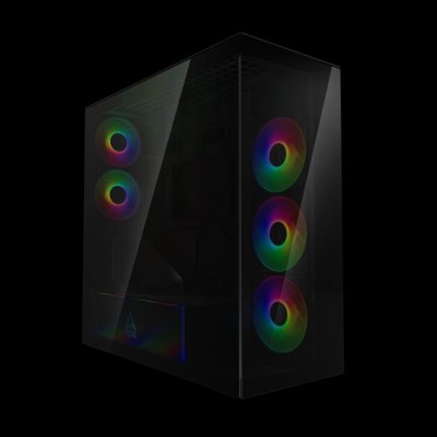 ARCTIC Xtender Black window with GPU ACPCC00016A – Zboží Živě