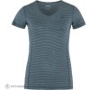 Dámské sportovní tričko Fjällräven Abisko Cool T shirt Women Dark Grey