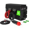 Měnič napětí do auta Green Cell Inverter 12V/230V 300W/600W modifikovaná sinusoida