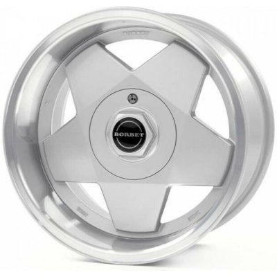 Borbet A 7x15 4x100 ET25 silver rim polished | Zboží Auto