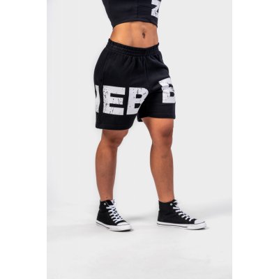 Nebbia Teplákové šortky MUSCLE MOMMY 624 black – Hledejceny.cz