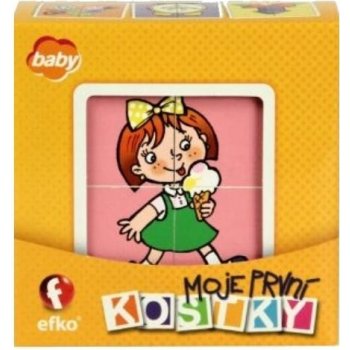 Efko Moje první kostky Holky Baby