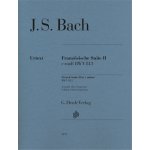 J.S. Bach: French Suite II in C Minor BWV 813 noty na klavír – Hledejceny.cz