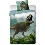 Faro Povlečení Dinosauři Jurský svět T-Rex 002 bavlna 140x200 70x90 – Sleviste.cz