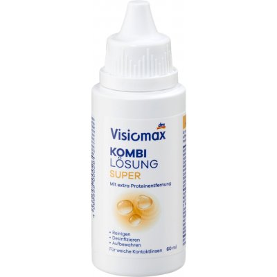 Visiomax kombinovaný roztok super na kontaktní čočky 60 ml – Hledejceny.cz