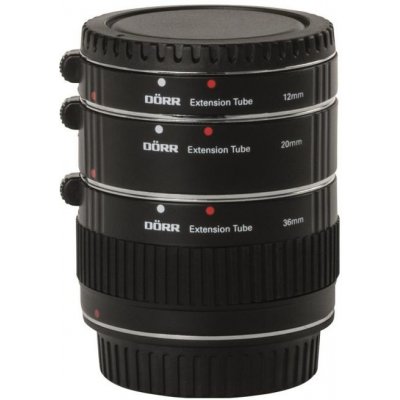Dorr Mezikroužky set 12/21/31mm pro Canon EF – Zboží Živě