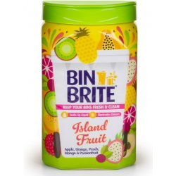 Bin Brite Prášek pro neutralizaci zápachu z koše Island Fruit 500 g