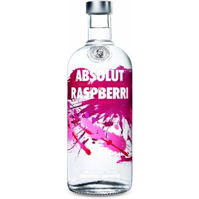 Absolut Raspberri 38% 1 l (holá láhev) – Zboží Mobilmania