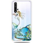 Pattern obrázkový gelový obal pro mobil Honor 20 / Huawei Nova 5T - mořská panna – Zboží Živě