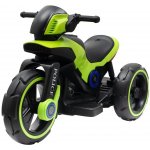 Baby Mix elektrická motorka tříkolová Police zelená – Zboží Mobilmania