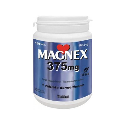 Vitabalans OY Magnex 375 mg 180 tablet – Hledejceny.cz