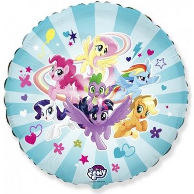 Balónek My little Pony kruh 43 cm – Zbozi.Blesk.cz