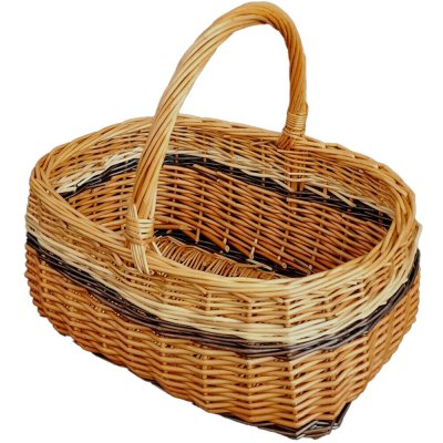 košík nákupní PERELKA menší 36x26x28cm lakovaný – Hledejceny.cz