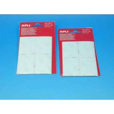 APLI - 6 archů 34 mm x 53 mm - AO2683