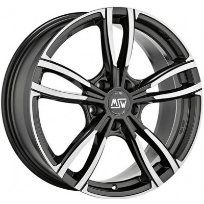 MSW 73 8x19 5x110 ET35 dark grey polished | Zboží Auto