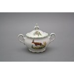 Bohemia Porcelán 1987 Cukřenka 0,24l Ofélie Vysoká zvěř ZL – Zboží Dáma