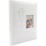 Kapesní album 200 fotografií 10x15 šité svatební bílé okno jako dárek – Zboží Živě