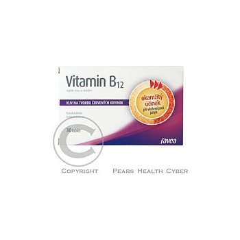 Favea Vitamín B12 30 tablet