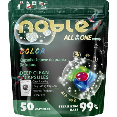Noble All in1 3v1 Color Kapsle na prádlo 50 PD – Hledejceny.cz