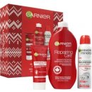 Garnier Body Repairing Care regenerační krém na ruce 100 ml + Garnier Repairing Care regenerační tělové mléko 400 ml + Garnier Mineral Magnesium Ultra Dry antiperspirant ve spreji 150 ml dárková sada