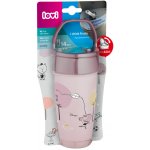 LOVI hrníček se slámkou Lovely Active holka 35/355GIRL 350 ml – Zboží Dáma