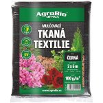 AgroBio Tkaná 2 x 5 m 100 g/m² černá – Zboží Mobilmania