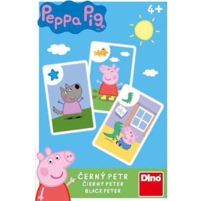 Dino Černý Petr Peppa Pig – Zboží Mobilmania