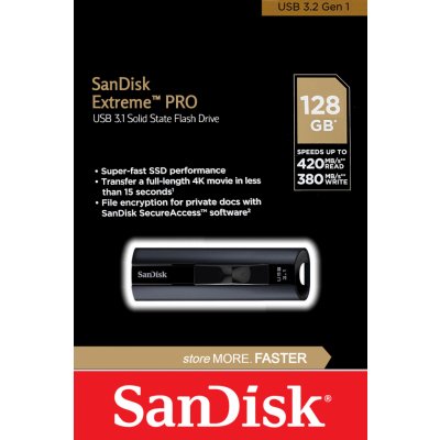 SanDisk Extreme PRO 128GB SDCZ880-128G-G46 – Zboží Mobilmania