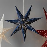 Star Trading Modrá závěsná hvězda Galaxie 60 cm – Hledejceny.cz