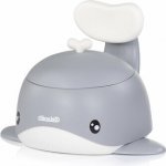 Chipolino nočník s opěrkou Whale Grey – Hledejceny.cz