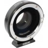 Předsádka a redukce Metabones T Speed Booster adaptér z Canon EF na BMCC