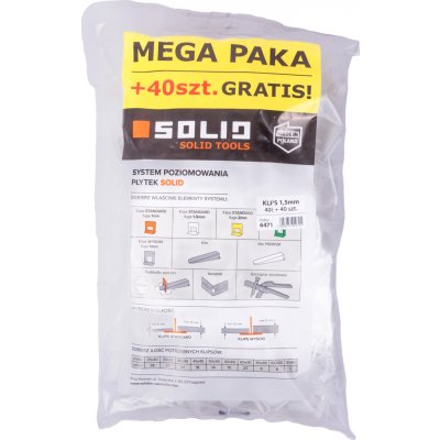 FHU PARTNER Ljajić Milan Spony SOLID leveling 1,5mm-400+40ks – Hledejceny.cz