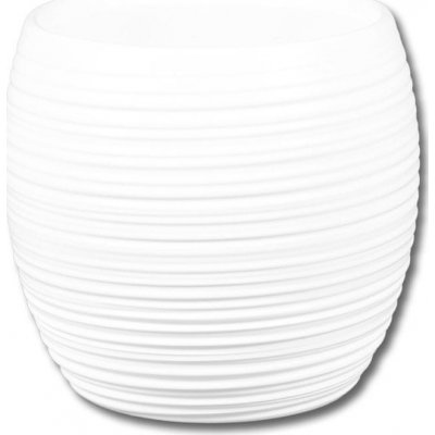 Ceramicus Ligne Soudek s proužky d17 cm matný bílý – Zboží Mobilmania