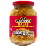 La costeňa Habanero Rajas krájené papričky En Escabeche 210 g – Zboží Dáma
