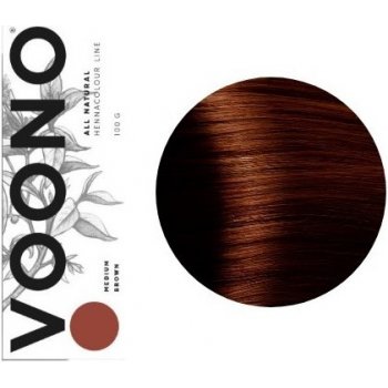 Voono Henna na vlasy Medium Brown 100 g