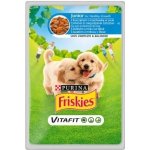 Purina Friskies Junior s kuřetem a mrkví ve šťávě 100 g – Zboží Mobilmania