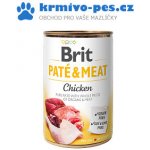 Brit Paté & Meat Dog Chicken 400 g – Zboží Mobilmania