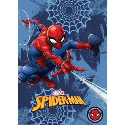 FARO Fleece deka Spiderman modrá – Zboží Mobilmania