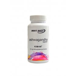 Best Body nutrition Ashwagandha 60 kapslí