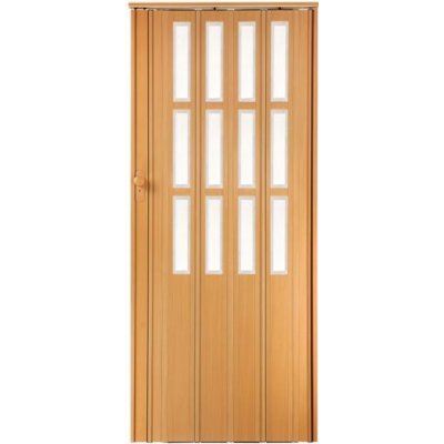 STANDOM - Shrnovací dveře prosklené ST13 Olše 130 cm