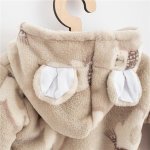 New Baby Polar Bear kojenecká Wellsoft zimní mikinka s kapucí – Zboží Dáma