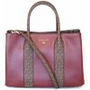 Kabelka Michael Kors dámská kabelka AUSTIN 30F2SANS3L MERLOT LD SATCHEL LEATHER