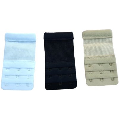 Tkaczik Prodloužení na podprsenku Barva: 3háčky černá – Zboží Mobilmania