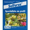Přípravek na ochranu rostlin SYNGENTA SULFURUS Přípravek proti padlí a houbovým chorobám rostlin 3x 15 g