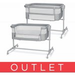 KinderKraft Postýlka polohovatelná Nestee Up2 Full Light Grey – Zboží Dáma