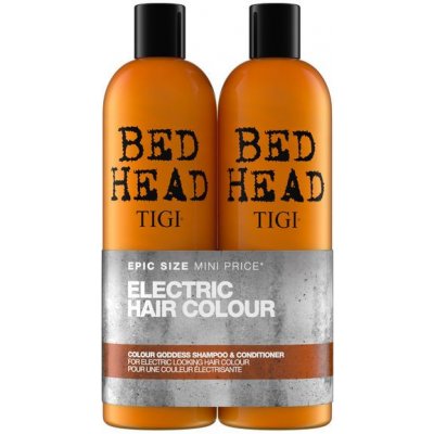 Tigi Bed Head Colour Goddess Oil Infused Tweens šampon 750 ml + kondicionér 750 ml pro poškozené vlasy dárková sada – Hledejceny.cz